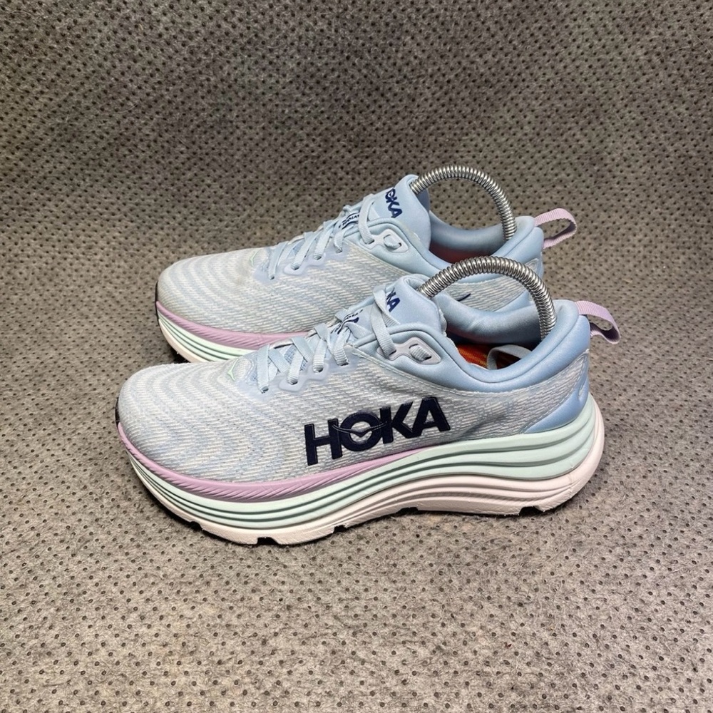 HOKA One One Gaviota 5 Women's Light Blue Running Shoes Women’s Size 8
